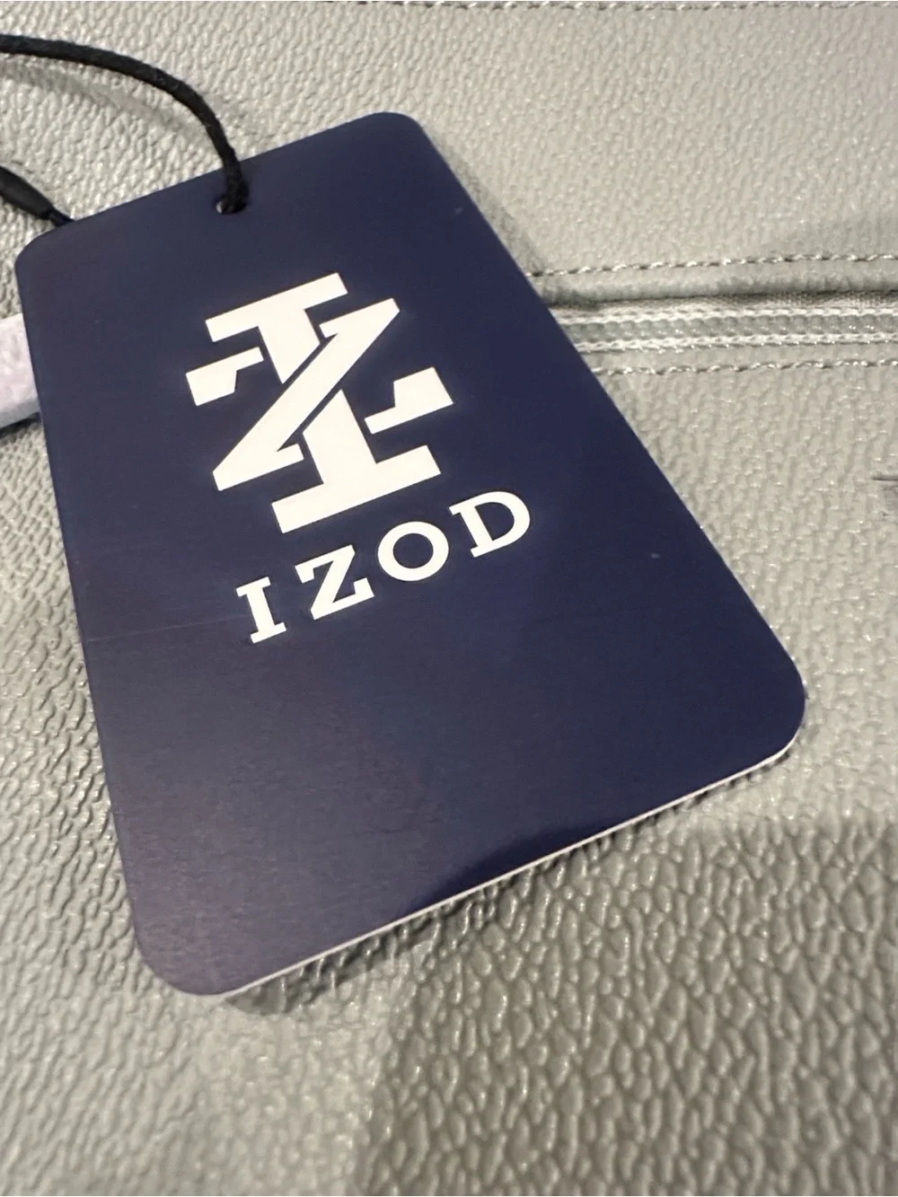 Izod Sage Green Crossbody Bag with Branded Detachable Strap